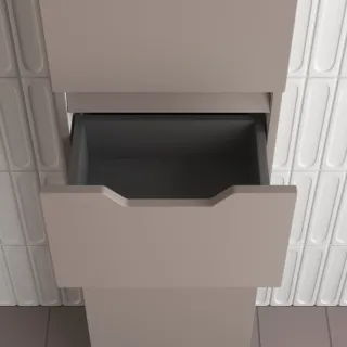 Пенал Style Line Остин ЛС-00002414 36 см напольный тауп темный